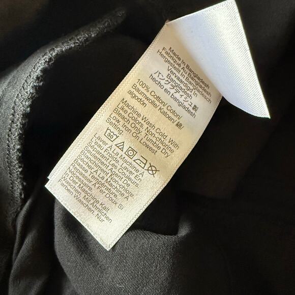 NWT J. Crew Factory 3.5" Classic Chino Short - Black - 12 - Picture 10 of 11